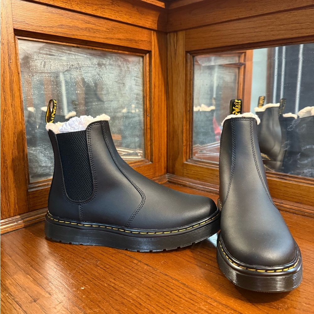 Black Doc Marten Chelsea Boots